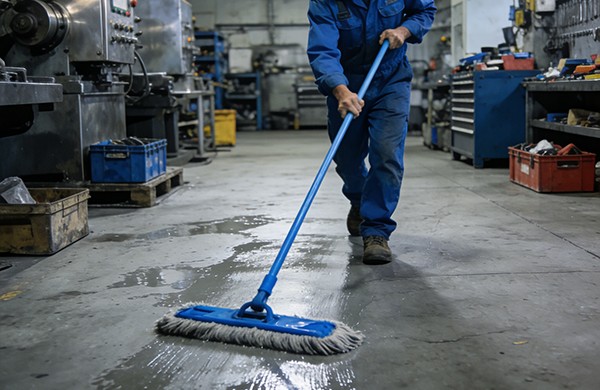 การทำความสะอาดและการเก็บรักษาไม้ถูพื้น